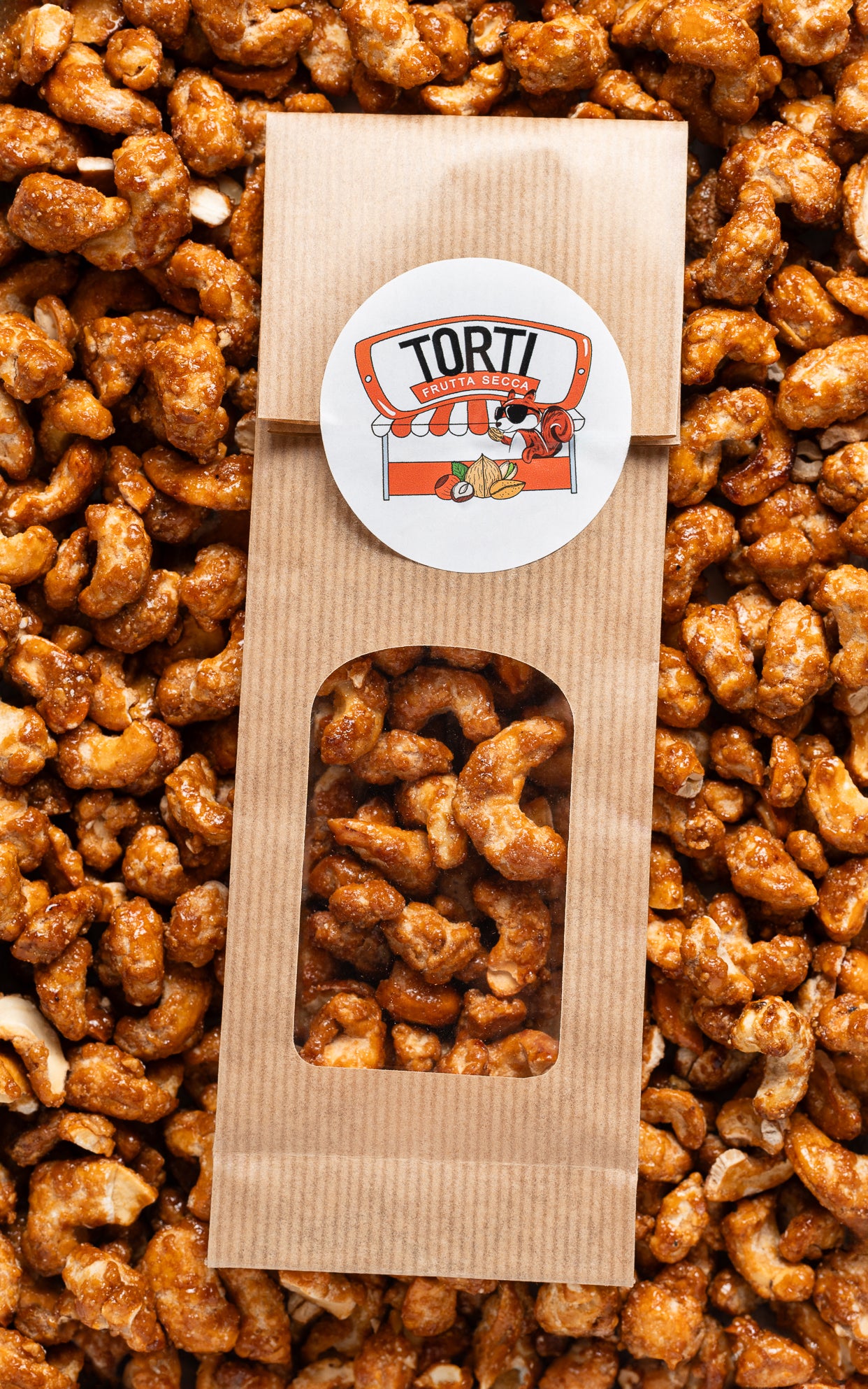 Anacardi pralinati miele e sale