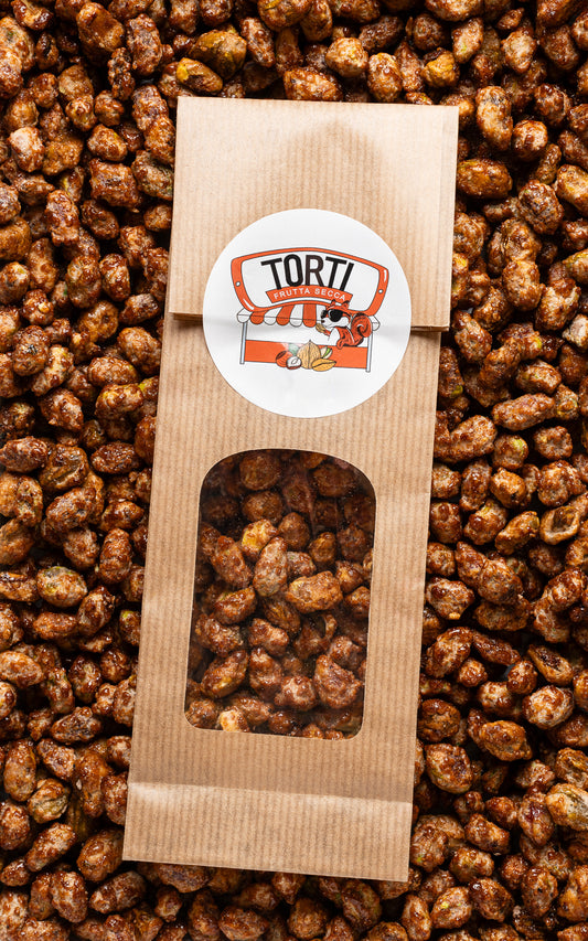 Pistacchi pralinati miele e sale