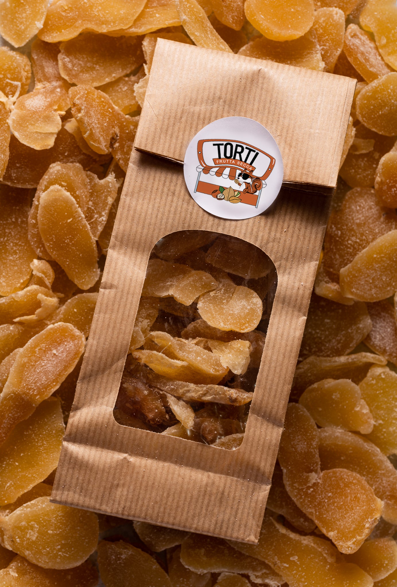 Zenzero disidratato leggermente zuccherato