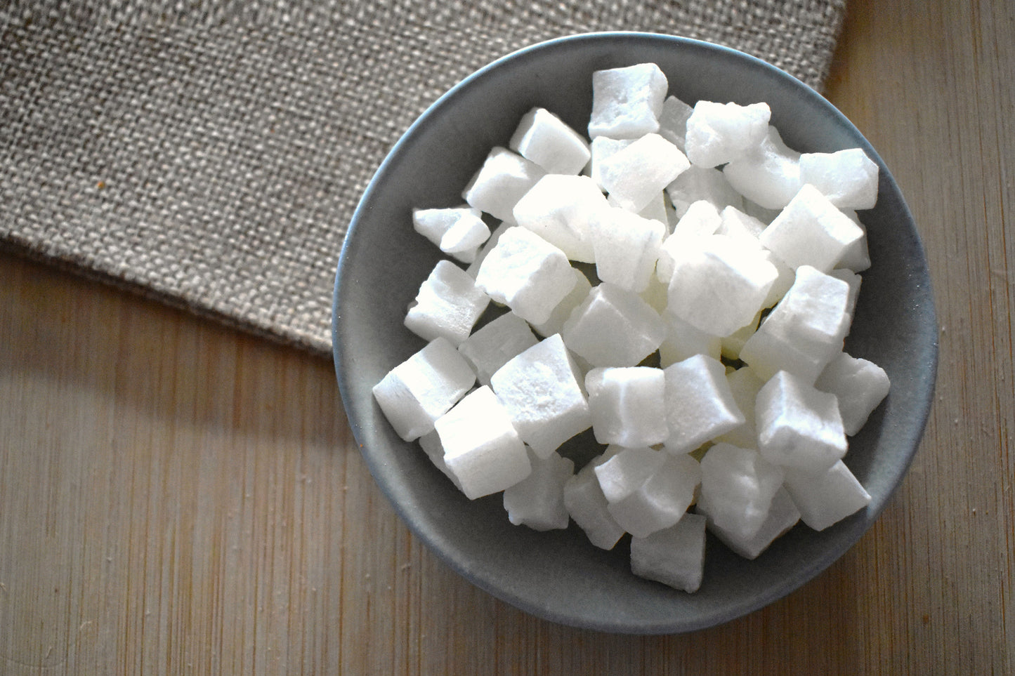 Cocco disidratato a cubetti