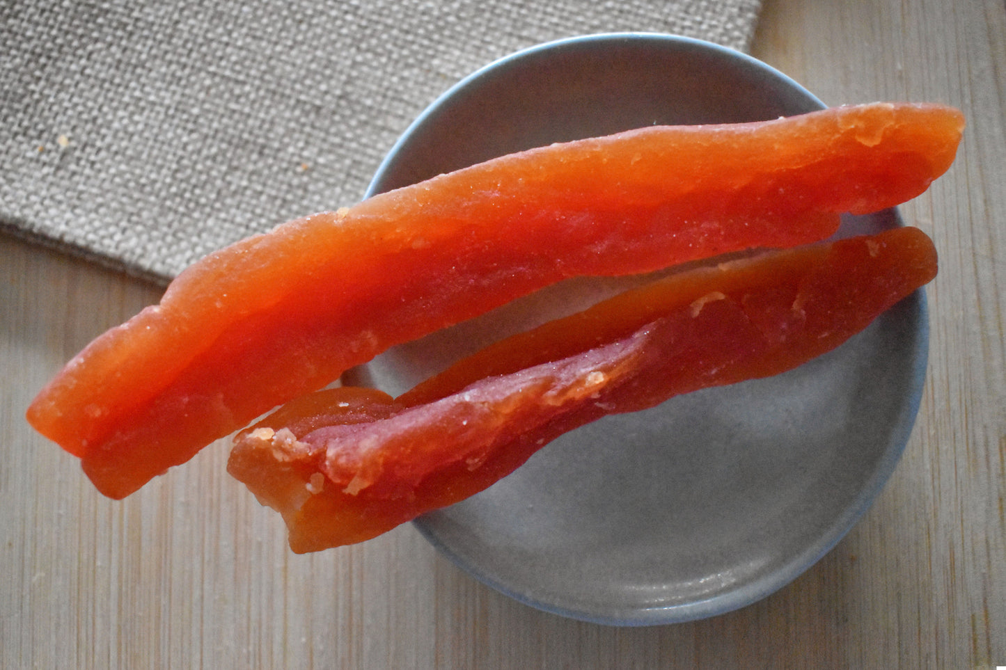 Papaya disidratata a fette