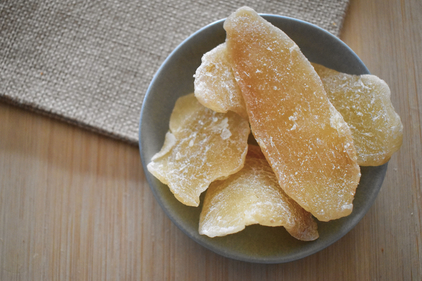 Zenzero disidratato leggermente zuccherato