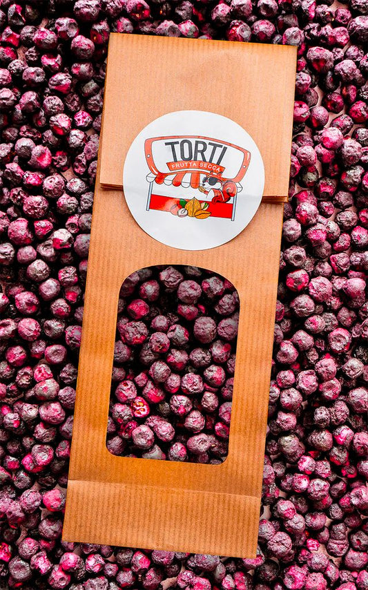 Mirtilli liofilizzati