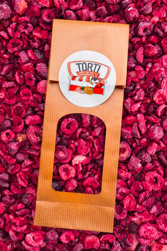 Fette di Amarene liofilizzate