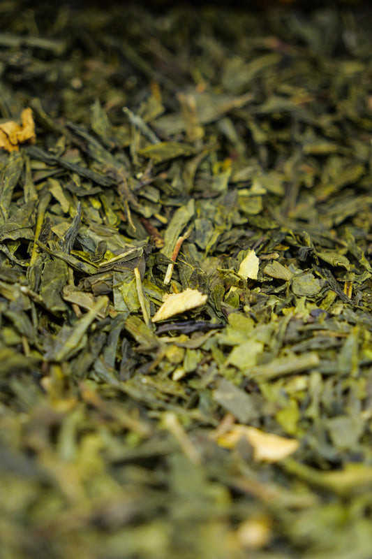 Sencha al cardamomo